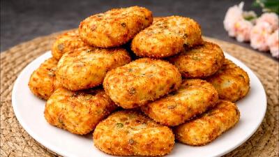  سیب زمینی و تخم مرغ تو خونه دارید ؟ طرز تهیه کوکو سیب زمینی به روش جدید و خوشمزه