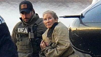 حضور «سیلیا فلورس» همسر مادورو در دادگاه با نشانه‌هایی از ضرب و شتم