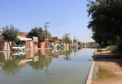 خرمشهر در محاصره بوی فاضلاب