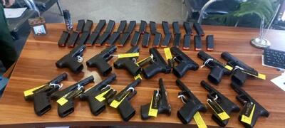 کشف محموله سلاح جنگی در خاتم یزد