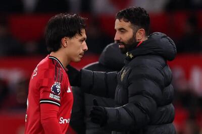 افشای درگیری شدید آموریم با ستاره منچستریونایتد در تمرینات