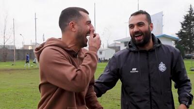 گفت و گوی جالب با محمد علینژاد بازیکن خوش خنده ملوان