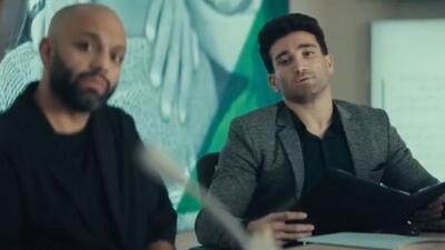 حضور رضا علیپور قهرمان سنگ نوردی ایران در سکانسی از قسمت چهارم سریال وحشی