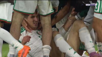 گل اول الجزایر به کنگو (سوپرگل عادل بولبینا دقیقه 119)