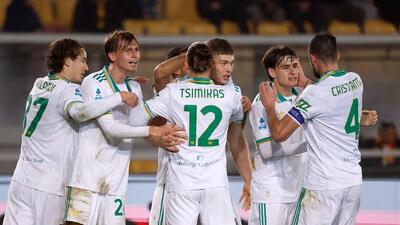 خلاصه بازی لچه 0-2 رم