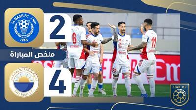 خلاصه بازی النصر امارات 2-4 الشارجه (مورایس مچ قایدی را خواباند)