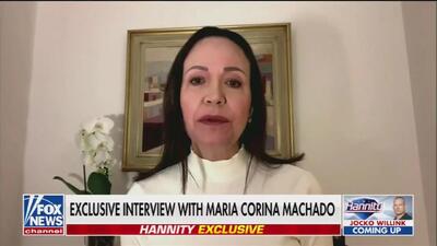  ماچادو: به ترامپ اطلاع دهید که می‌خواهیم جایزه نوبل را به او بدهیم! + فیلم