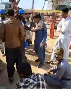 اعتراض کارگران پروژه راه‌آهن چابهار به پرداخت نشدن دو ماه حقوق