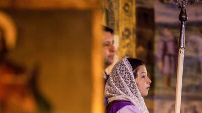 گزارش تصویری/ مراسم «تقدس آب و عشای ربانی» در کلیسای بیت اللحم اصفهان