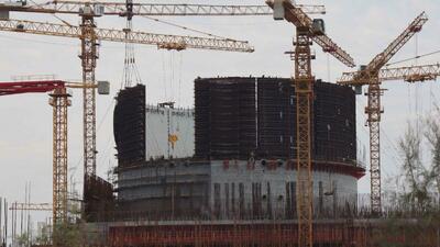  رینگ سوم راکتور واحد دوم نیروگاه اتمی بوشهر نصب شد