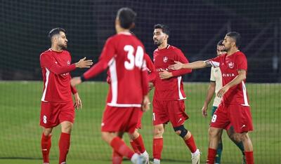  پیروزی ۷ بر صفر پرسپولیس مقابل نماینده قطر