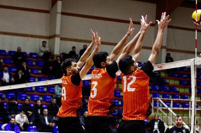  ادامه یکه‌تازی مس و بنیس در لیگ دسته یک والیبال