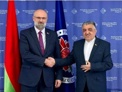  بررسی تقویت همکاری‌های تهران - مینسک در دیدار سفیر ایران با یک مقام بلاروسی