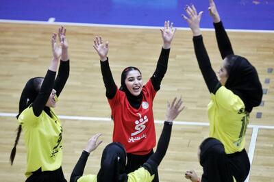  والیبال زنان مقاومت شهرداری نیم‌فصل دوم را با برد شروع کرد