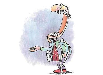 نده در راه گدا!