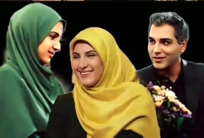  فاطمه گودرزی پارتنر قدیمی مهران مدیری برایش سنگ تمام گذاشت/ ویدئو