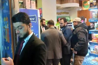 حضور جولانی در انظار عمومی پس از انتشار اخباری مبنی بر ترور وی/ ویدئو