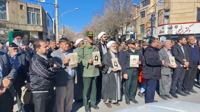  تا پای جان برای ایران؛ تجمع بزرگ مردم ولایتمدار گلپایگان