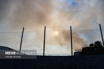 مهار کامل آتش‌سوزی در کاله آمل