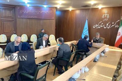 رئیس کل دادگستری استان گیلان و معاونین قضایی با ۱۰۵ نفر از شهروندان ملاقات کردند