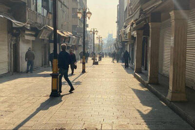 بازار در مکث؛ وقتی نبض تجارت تهران کند شد