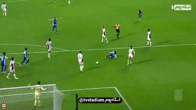 گل اول النصر مقابل شارجه با خطای پنالتی روی قایدی(ویدیو) - پارس فوتبال