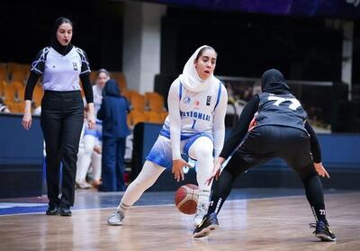 لیگ برتر بسکتبال بانوان| پیروزی گروه بهمن در آبادان - پارس فوتبال