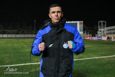 سلفی عاشقانه ستاره استقلال با همسرش +عکس - پارس فوتبال