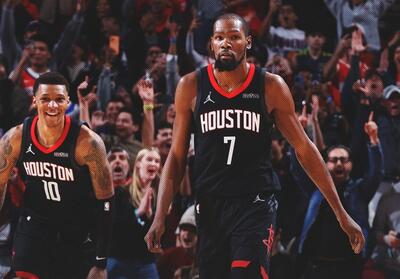 پیروزی هیوستون با شوت ثانیه پایانی کوین دورنت - پارس فوتبال