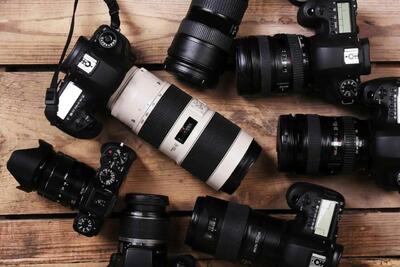 قیمت انواع دوربین‌های عکاسی + جدول
