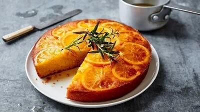  طرز تهیه کیک پرتقالی و شربت مخصوص؛ ساده و خوشمزه