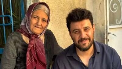  فیلم/ قاب متفاوت و دیده نشده از جواد عزتی و بازیگر زن «وحشی» در پشت صحنه سریال