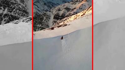  فیلم صعود به قله سیاه لوک در بینالود خراسان