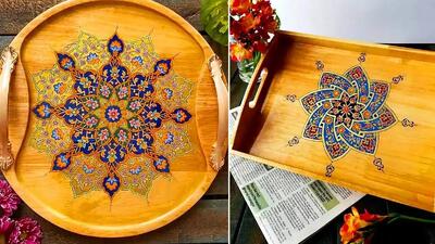 15 مدل جذاب سینی چای طرحدار برای تجربه ای خاص در سرو چای