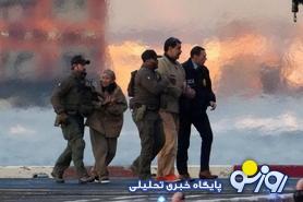  انتقال مادورو و همسرش به دادگاه نیویورک/عکس