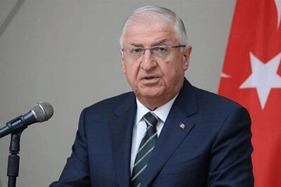 وزیر دفاع ترکیه: اجازه نمی‌دهیم پ.ک.ک و قسد در منطقه ریشه بزنند