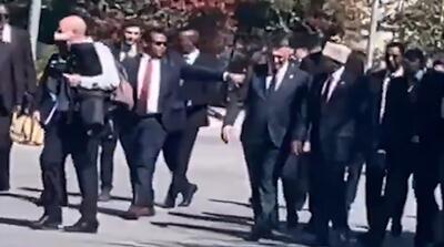 تصاویر حضور وزیر خارجه اسرائیل در بیخ گوش یمن