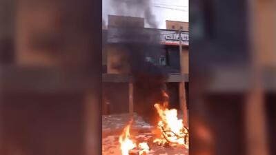 گزارش فارس از ناآرامی‌های امروز ملک‌شاهی