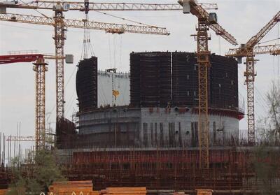 نصب رینگ سوم راکتور واحد دوم نیروگاه اتمی بوشهر - تسنیم