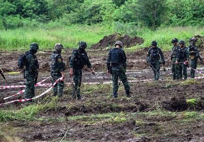 جراحت 2 نظامی بر اثر انفجار در مرز کامبوج-تایلند - تسنیم