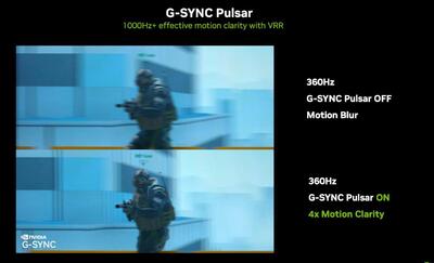  معرفی فناوری G-Sync Pulsar انویدیا برای حذف کامل تاری حرکت در CES 2026