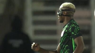  گل سوم نیجریه به موزامبیک (اوسیمن)