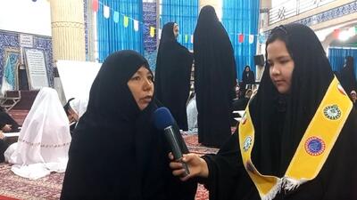  گزارش ویدئویی از برگزاری مراسم معنوی اعتکاف بانوان در شهرستان صالح آباد