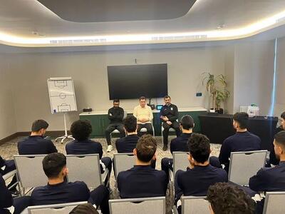 امیر قلعه‌نویی در جمع ملی‌پوشان