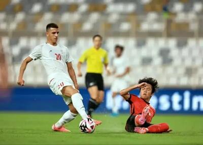 ترکیب تیم فوتبال امید مقابل کره جنوبی