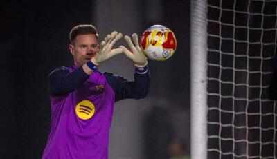 تراشتگن اردوی بارسلونا را ترک کرد