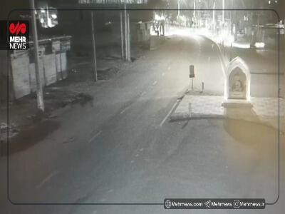 آشوبگری که قصد آتش‌زدن عکس «حاج‌قاسم» را داشت، خودش آتش گرفت