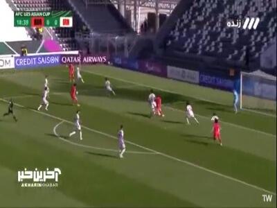 جام ملتهای آسیا، گل اول امید کره جنوبی به ایران که توسط داور آفساید اعلام شد