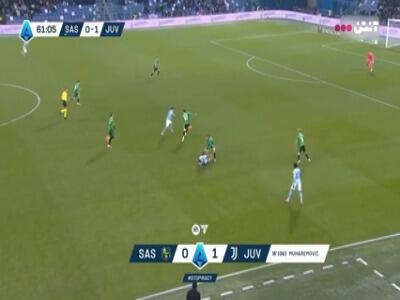 گل دوم یوونتوس به ساسولو (میرتی)