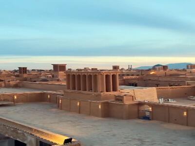 نمای شهر تاریخی یزد